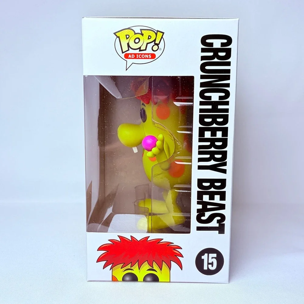 Funko Pop Ad Icons Crunchberry Beast 15 SDCC 2018 Exclusive Vinyl Figure Yellow